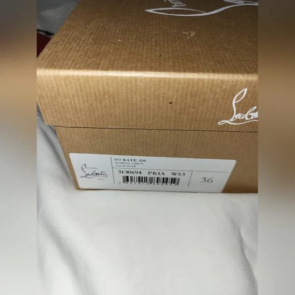 Christian Louboutin Tan Leather Pumps So Kate Size 6 - Picture 4 of 5
